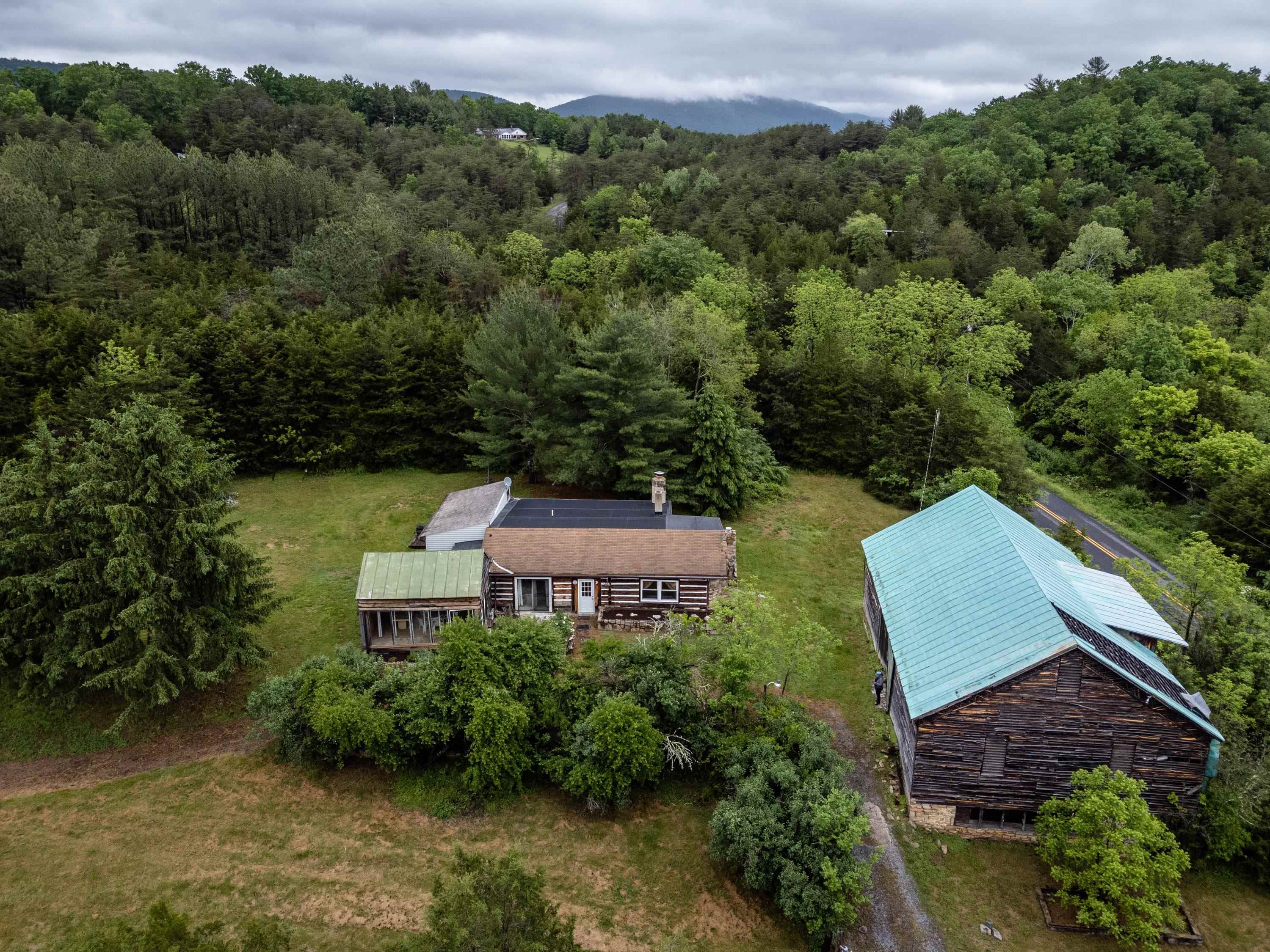 9881 Fort Valley Road Fort Valley, VA 22652 - Photo 50 of 75 an aerial view of a house