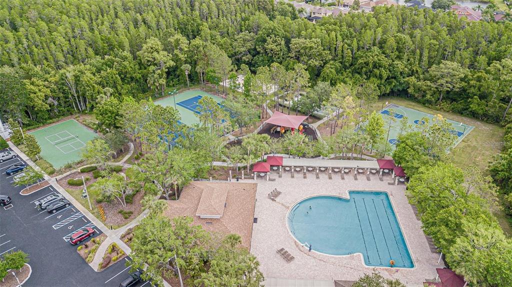 31912 Turkeyhill Drive Wesley Chapel, FL 33543 - Photo 25 of 27 an aerial view of a house