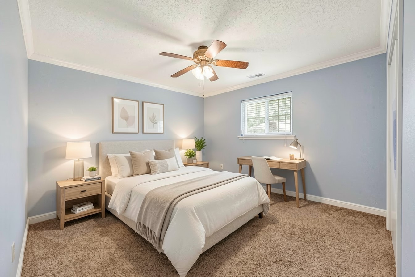 2426 Deasa Drive Spring, TX 77373 - Photo 17 of 27 2nd Bedroom virtually staged