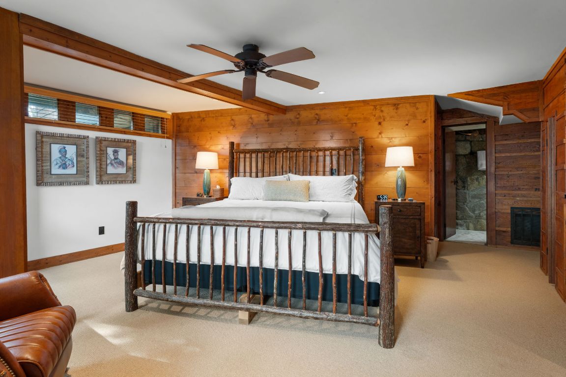 1210 King Gap Road Highlands, NC 28741 - Photo 33 of 98 Lower level primary bedroom