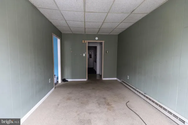 a view of empty room