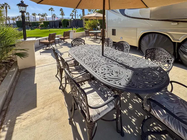 a view of yard with patio