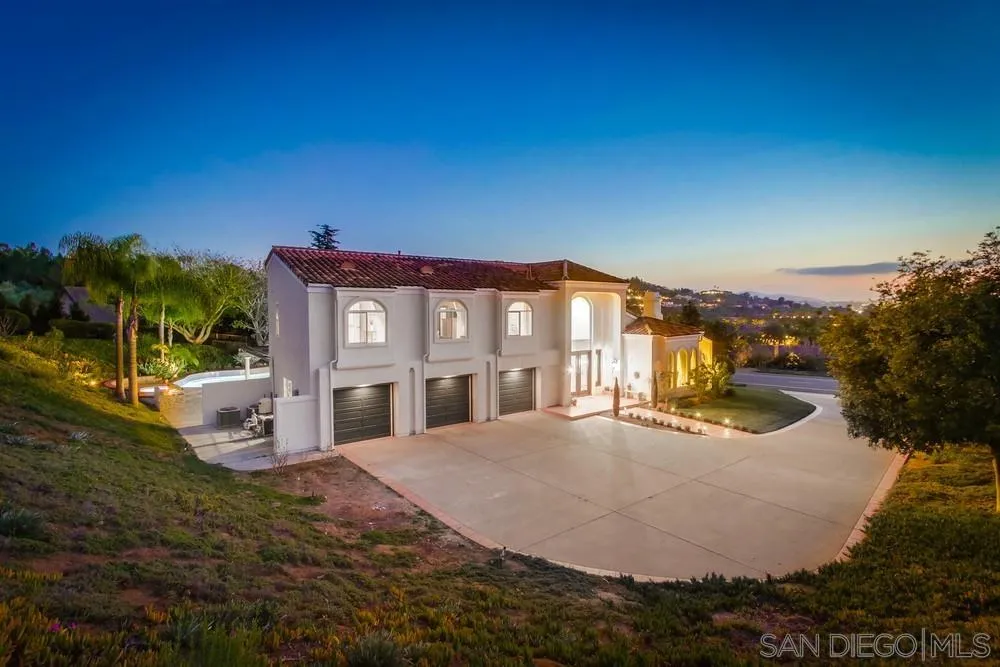 17843 Valle Verde Road Poway, CA 92064 - Photo 15 of 70 a view of a house with a yard