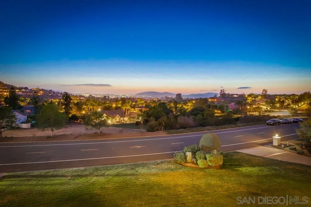 17843 Valle Verde Road Poway, CA 92064 - Photo 70 of 70 a view of a lake with sunset