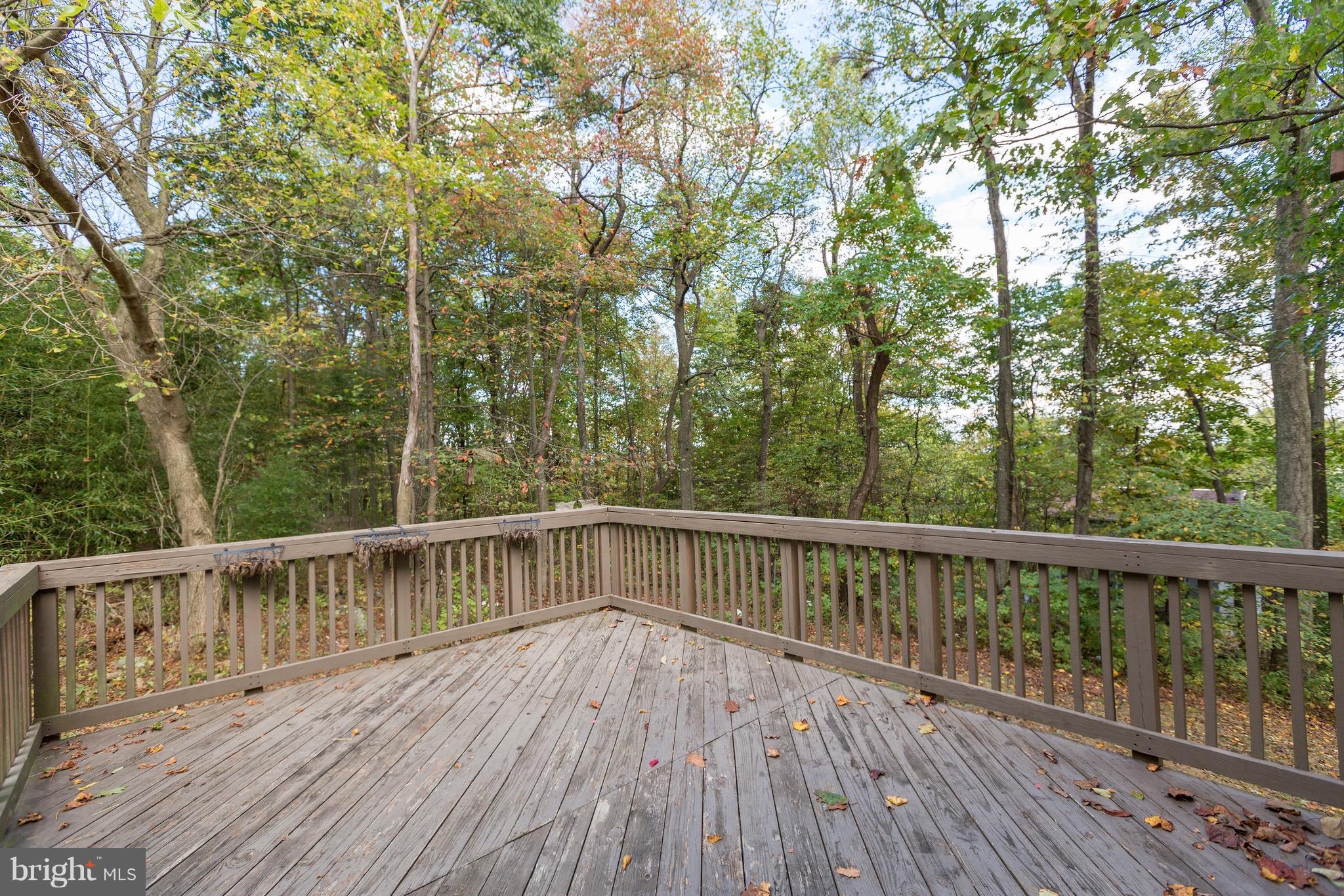 75 Locust Tree Lane Front Royal, VA 22630 - Photo 27 of 27 a view of balcony with wooden floor and fence