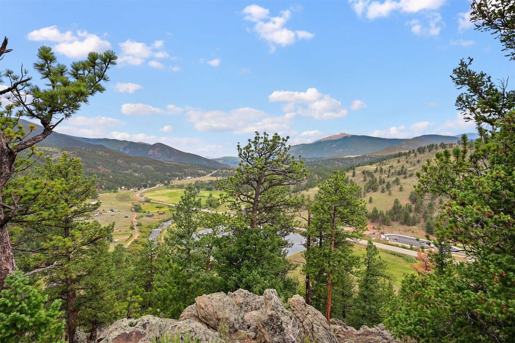 901 County Road 64 Bailey, CO 80421 - Photo 33 of 41 a view of a lake with a mountain
