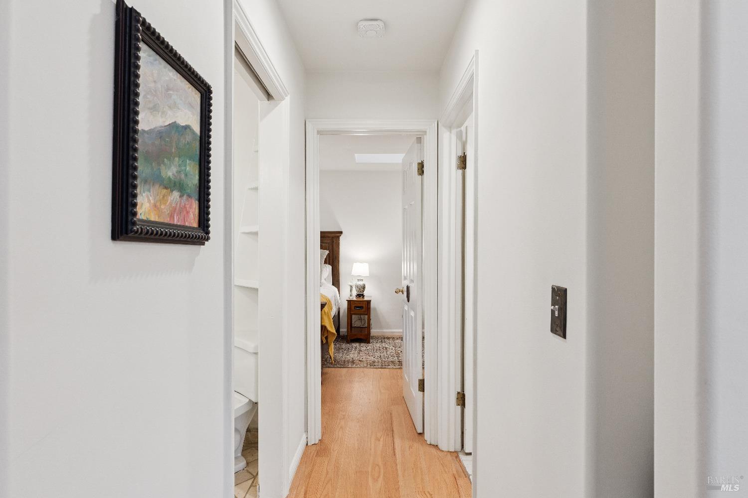 3556 Wood Valley Road Sonoma, CA 95476 - Photo 23 of 33 a view of a bathroom from a hallway