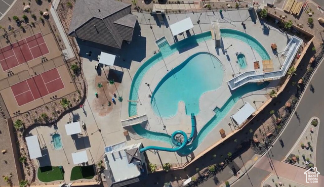 1329 Paseos Street Washington, UT 84780 - Photo 29 of 35 Drone / aerial view of a pool area