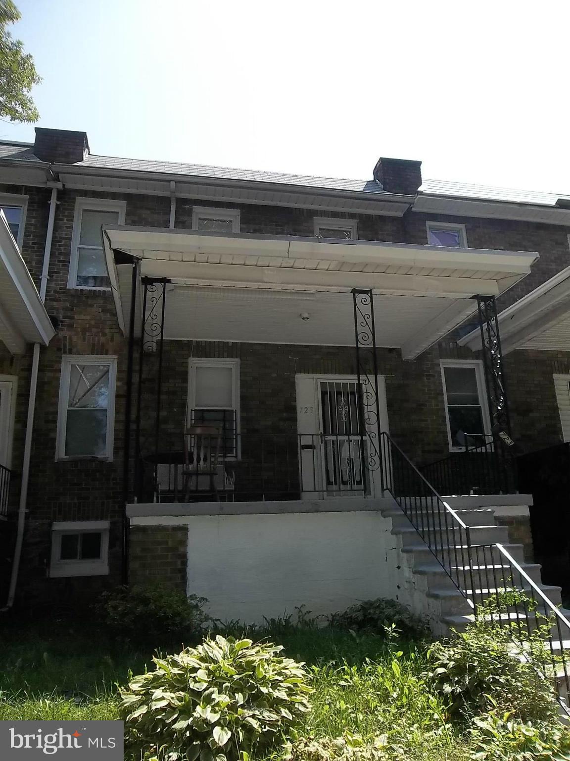 723 North Rosedale Street Baltimore, MD 21216 - Photo 1 of 2 Exterior (Front)