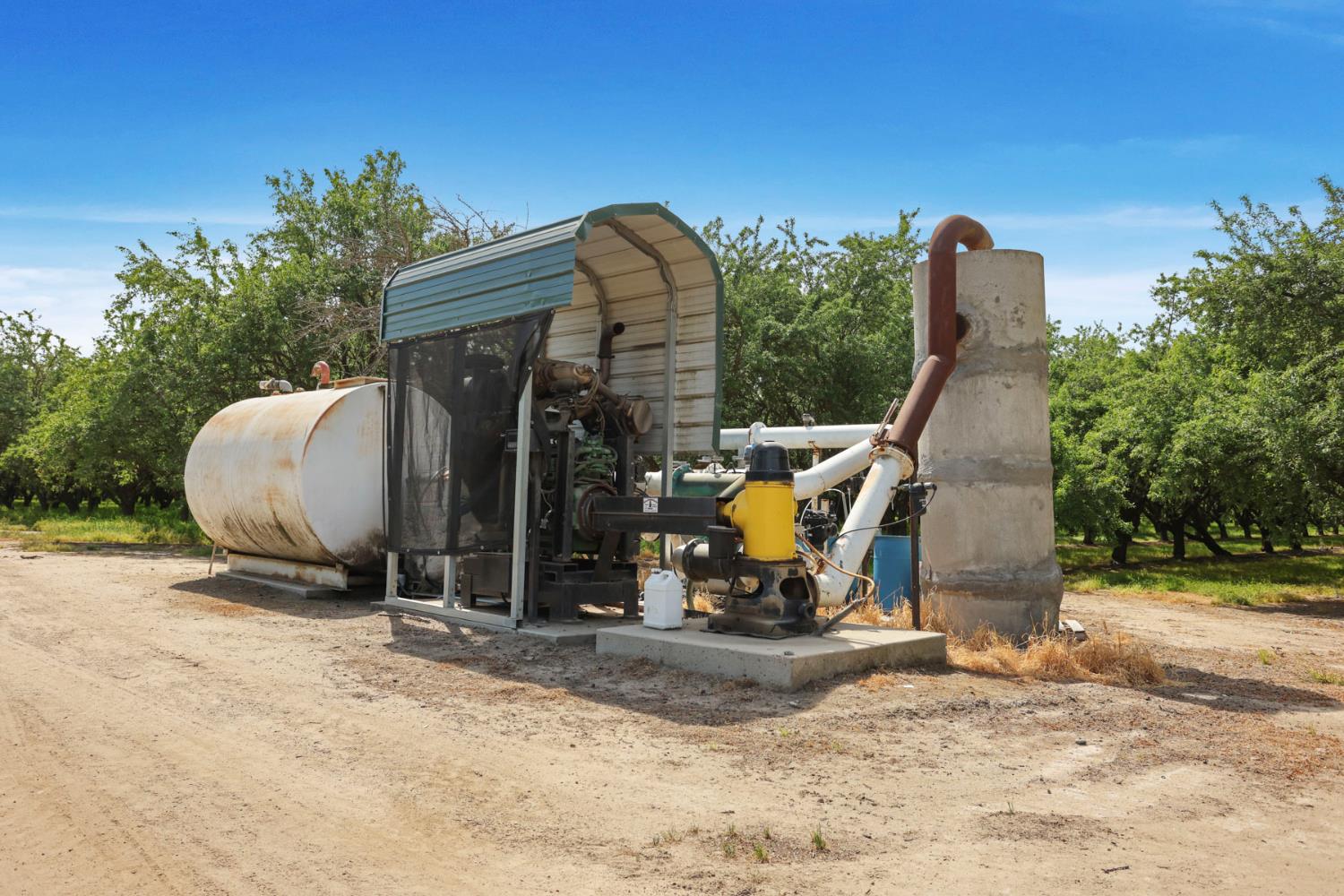 4866 East Roosevelt Road Chowchilla, CA 93610 - Photo 6 of 30 One of three diesel deep wells for irrigation