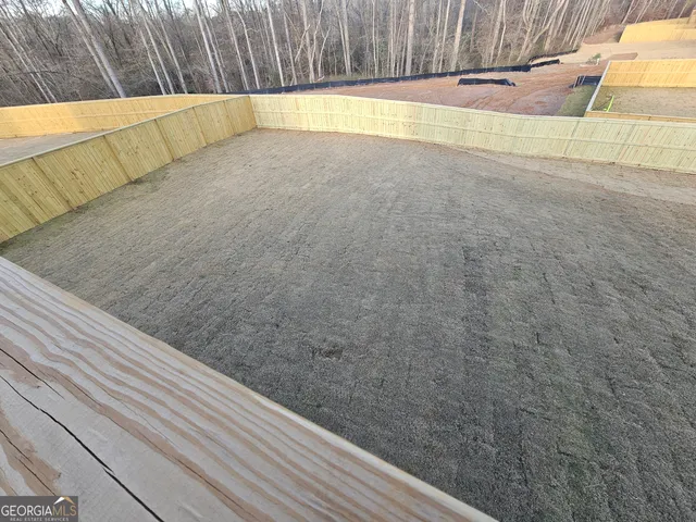 a view of outdoor space and swimming pool