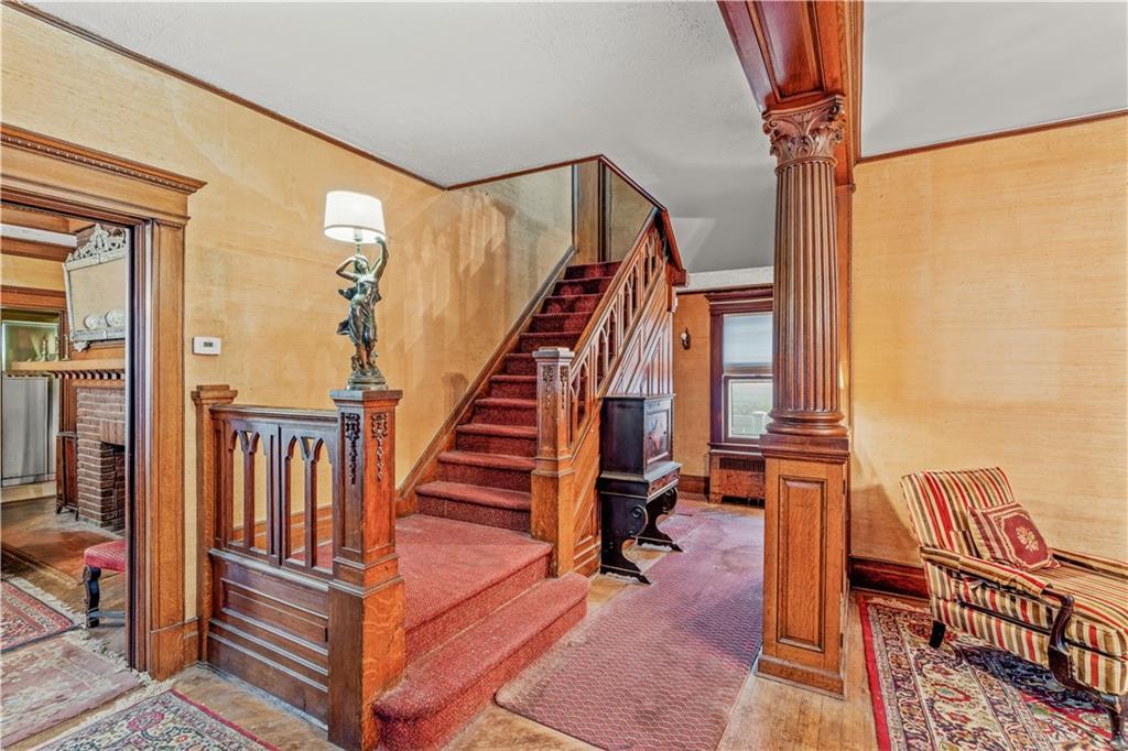 976 Ocean Avenue Brooklyn, NY 11226 - Photo 3 of 24 a view of an entryway with staircase