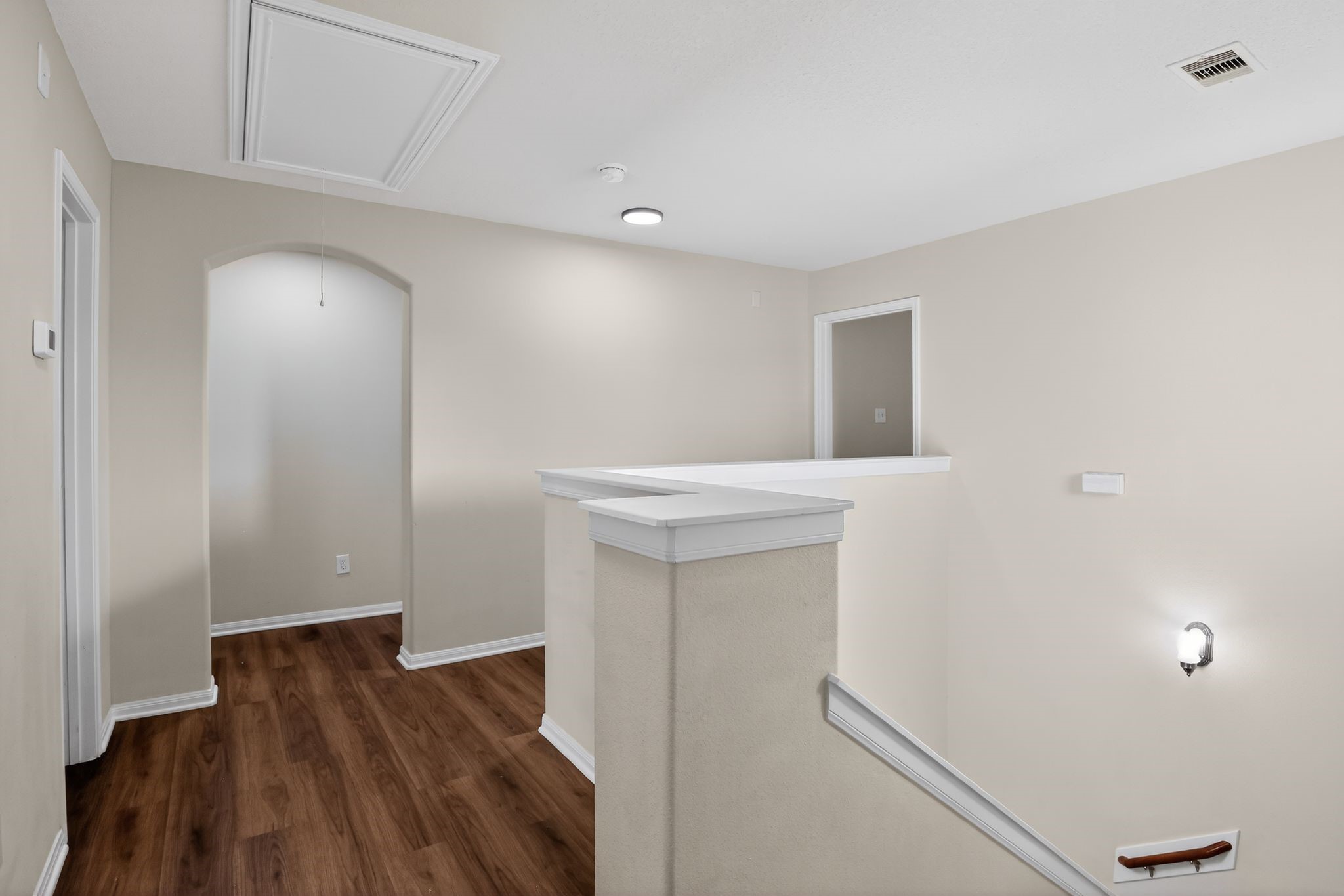 4938 Yearling Ridge Court Katy, TX 77449 - Photo 10 of 29 a view of an empty room with wooden floor