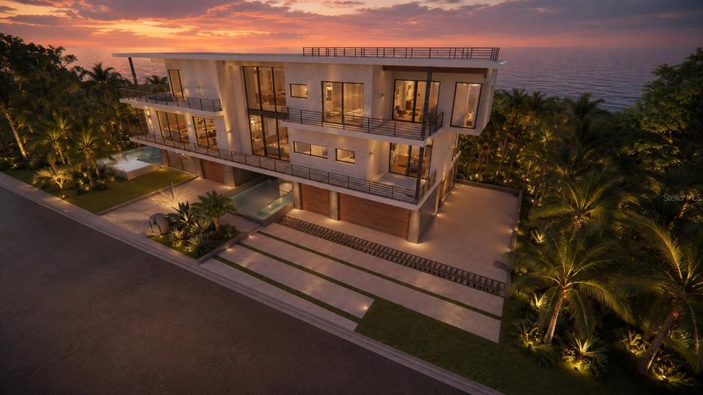 2542 Casey Key Road Nokomis, FL 34275 - Photo 4 of 14 a view of a house with a balcony