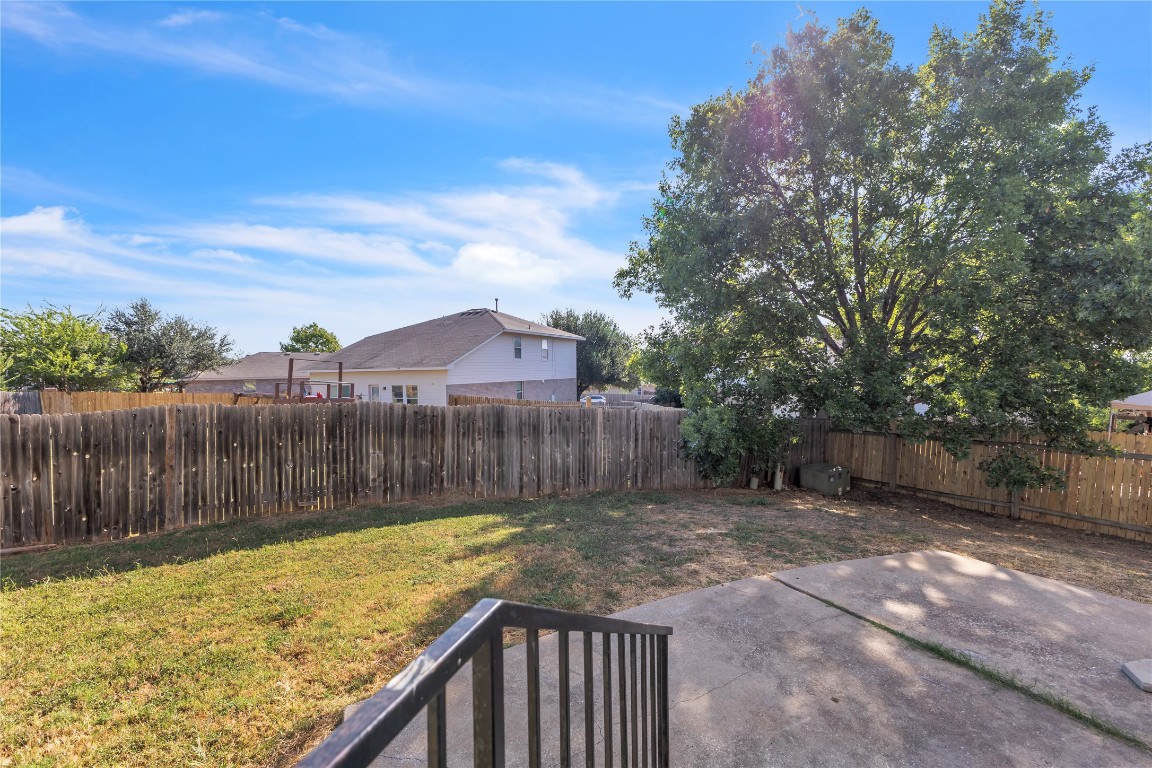 3733 Eagles Nest Street Round Rock, TX 78665 - Photo 18 of 19 a view of a backyard