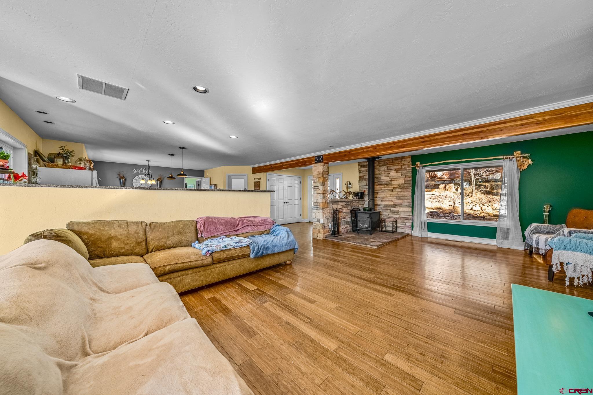 700 Blue Ridge Drive Bayfield, CO 81122 - Photo 14 of 30 a living room with furniture and a large window