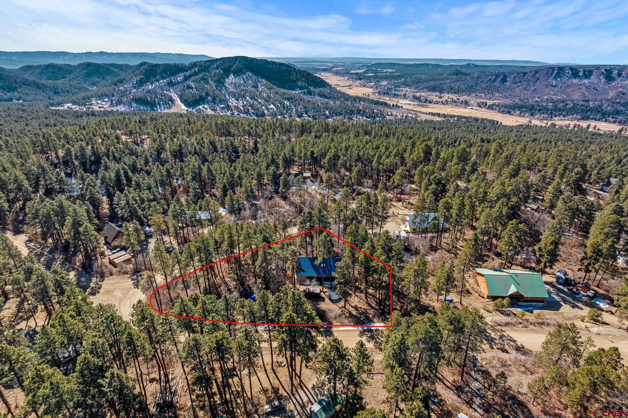 700 Blue Ridge Drive Bayfield, CO 81122 - Photo 29 of 30 a view of city and mountain