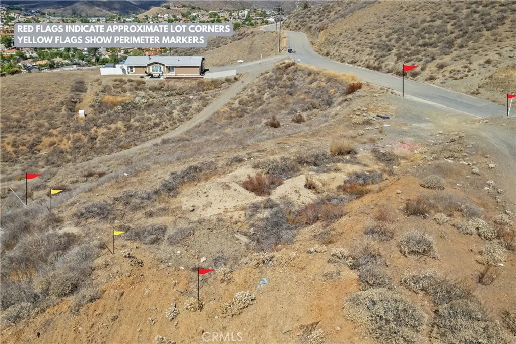 0 Cooper View Drive Menifee, CA 92587 - Photo 9 of 32 a view of a dry yard with trees