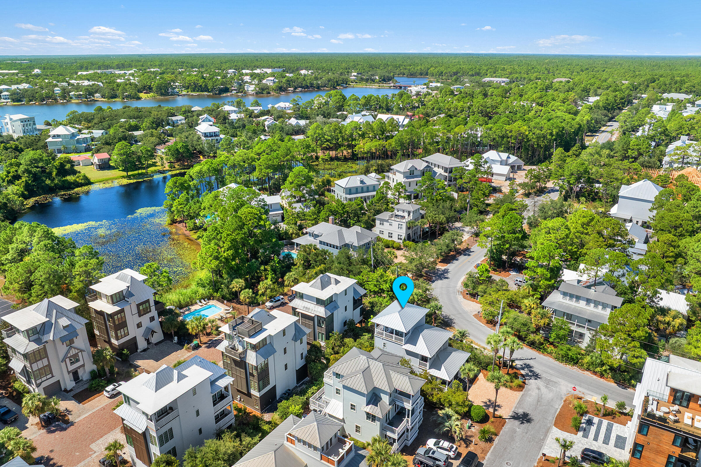 8 Dunes Estates Boulevard Santa Rosa Beach, FL 32459 - Photo 35 of 42 a view of city and mountain