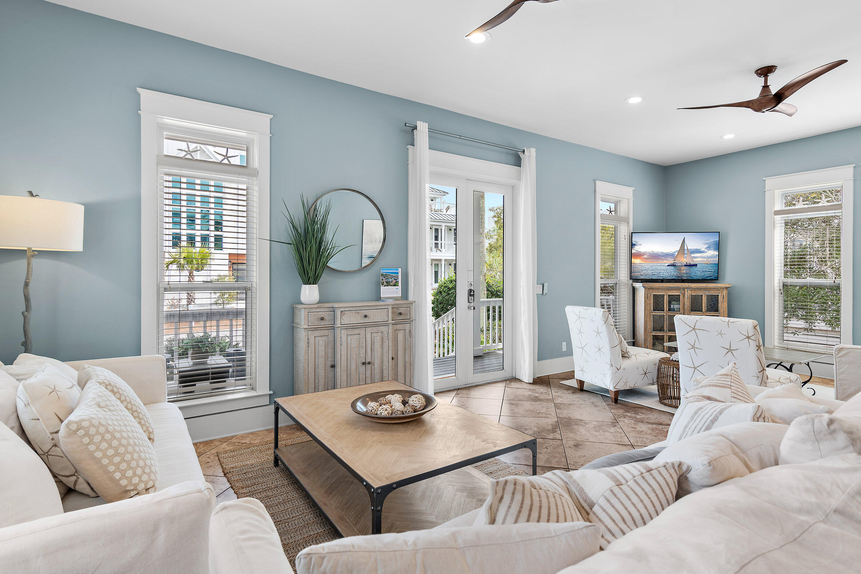 8 Dunes Estates Boulevard Santa Rosa Beach, FL 32459 - Photo 5 of 43 a living room with furniture and a large window