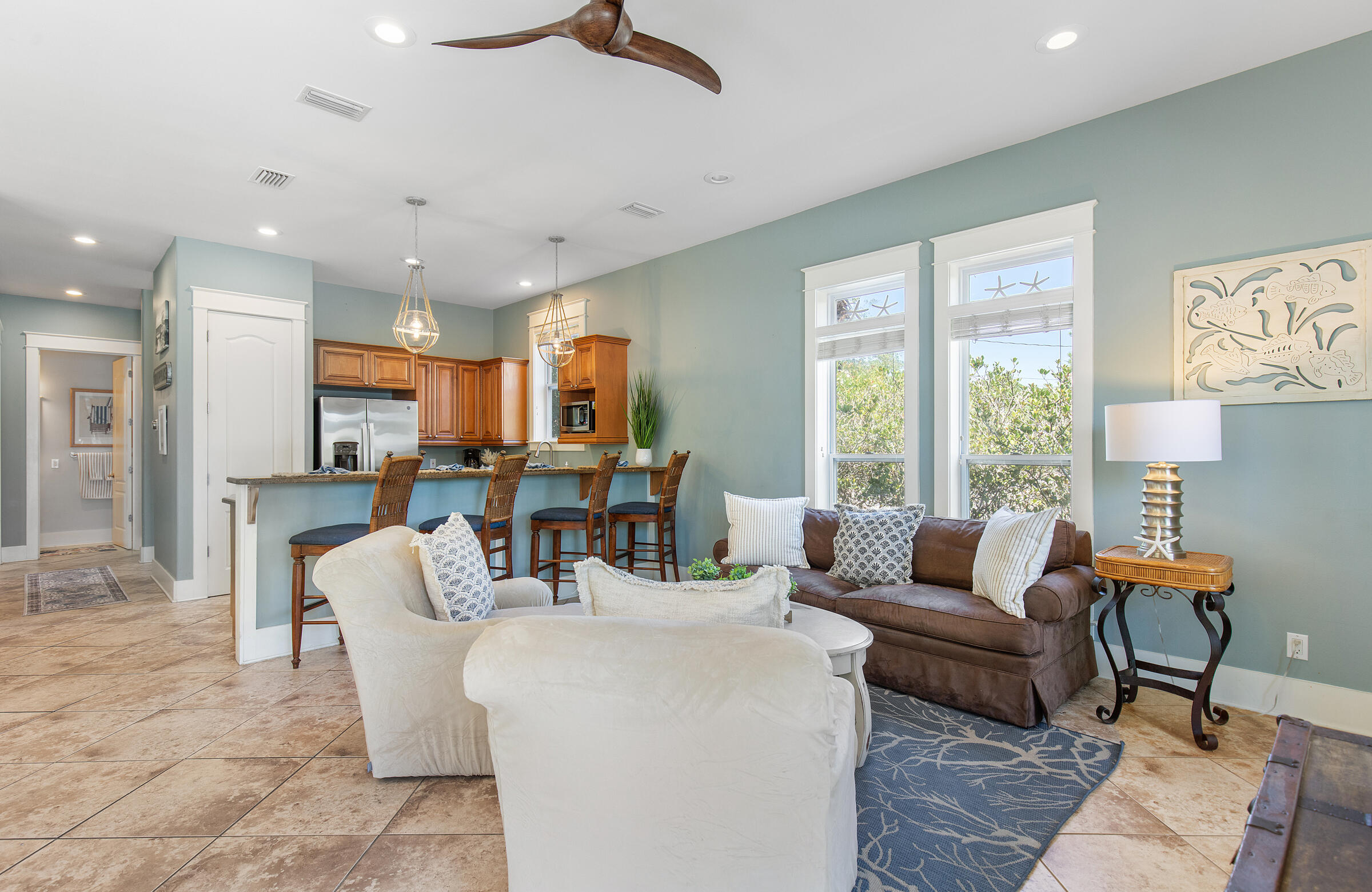 8 Dunes Estates Boulevard Santa Rosa Beach, FL 32459 - Photo 5 of 42 a living room with furniture and a large window