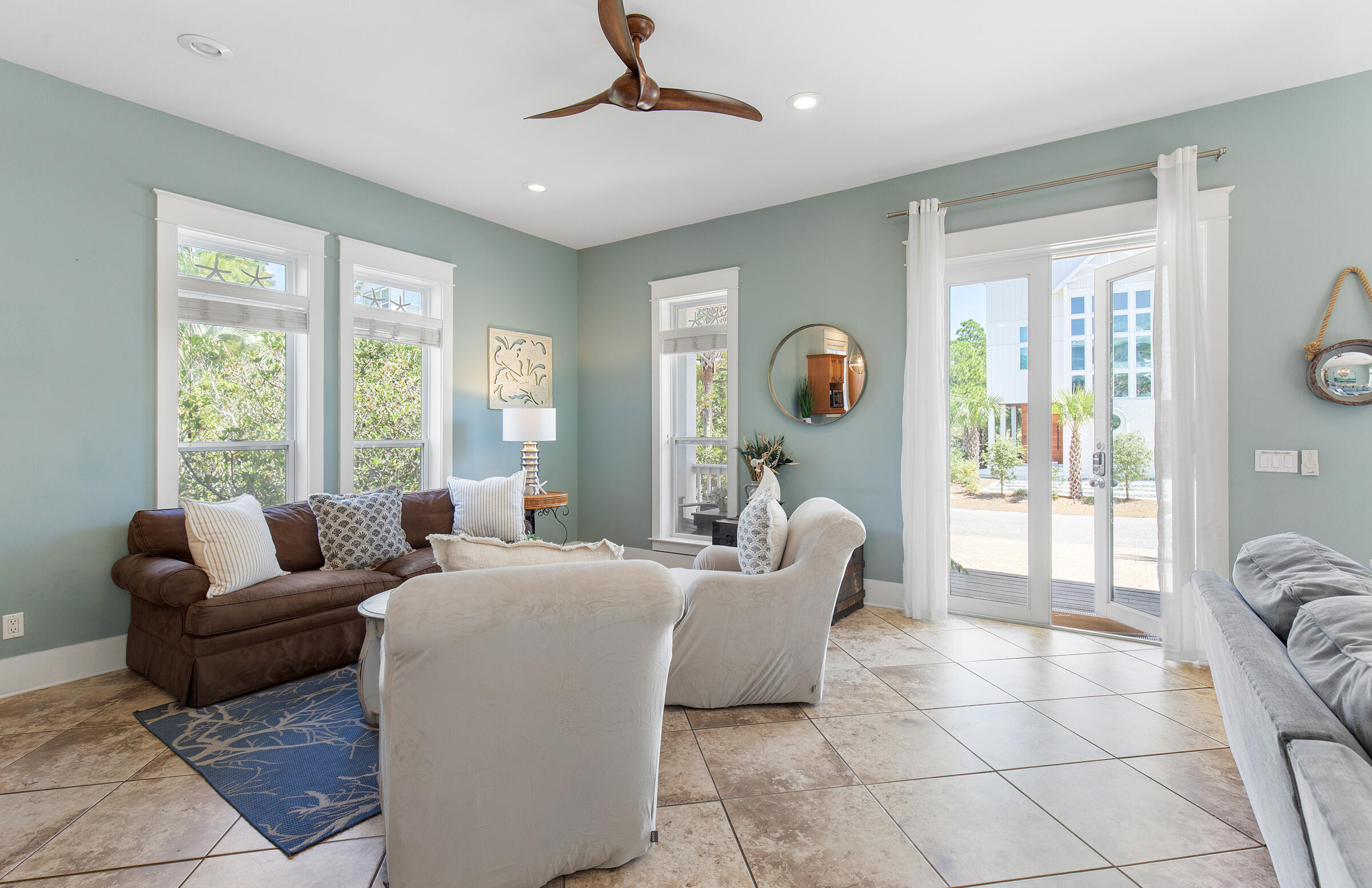 8 Dunes Estates Boulevard Santa Rosa Beach, FL 32459 - Photo 6 of 42 a living room with furniture and a large window