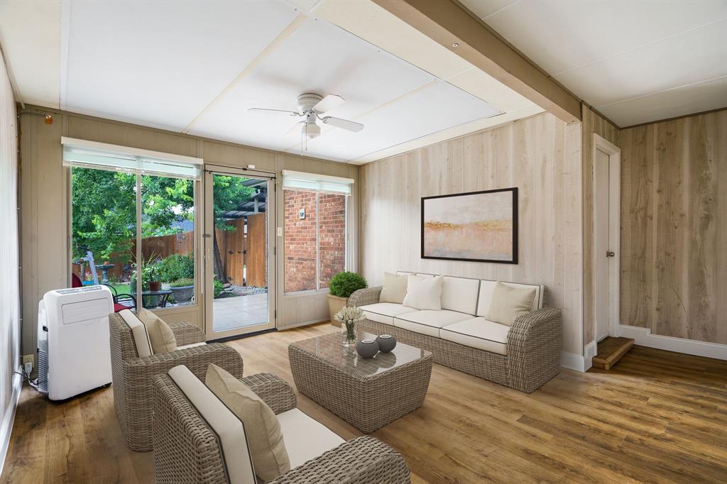 2017 Stein Way Carrollton, TX 75007 - Photo 4 of 18 a living room with furniture and a large window