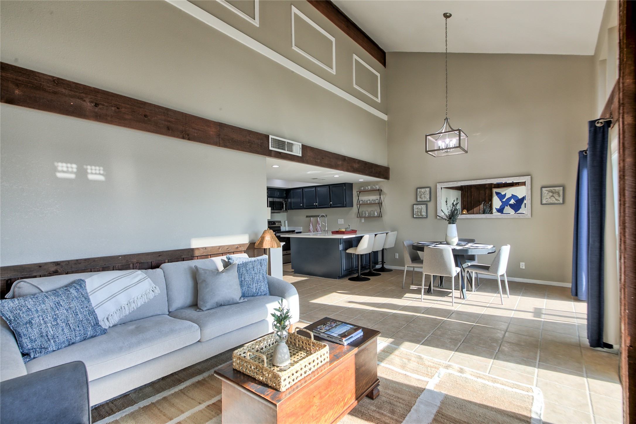 157 Comanche Point Leander, TX 78645 - Photo 14 of 36 a living room with furniture and a flat screen tv