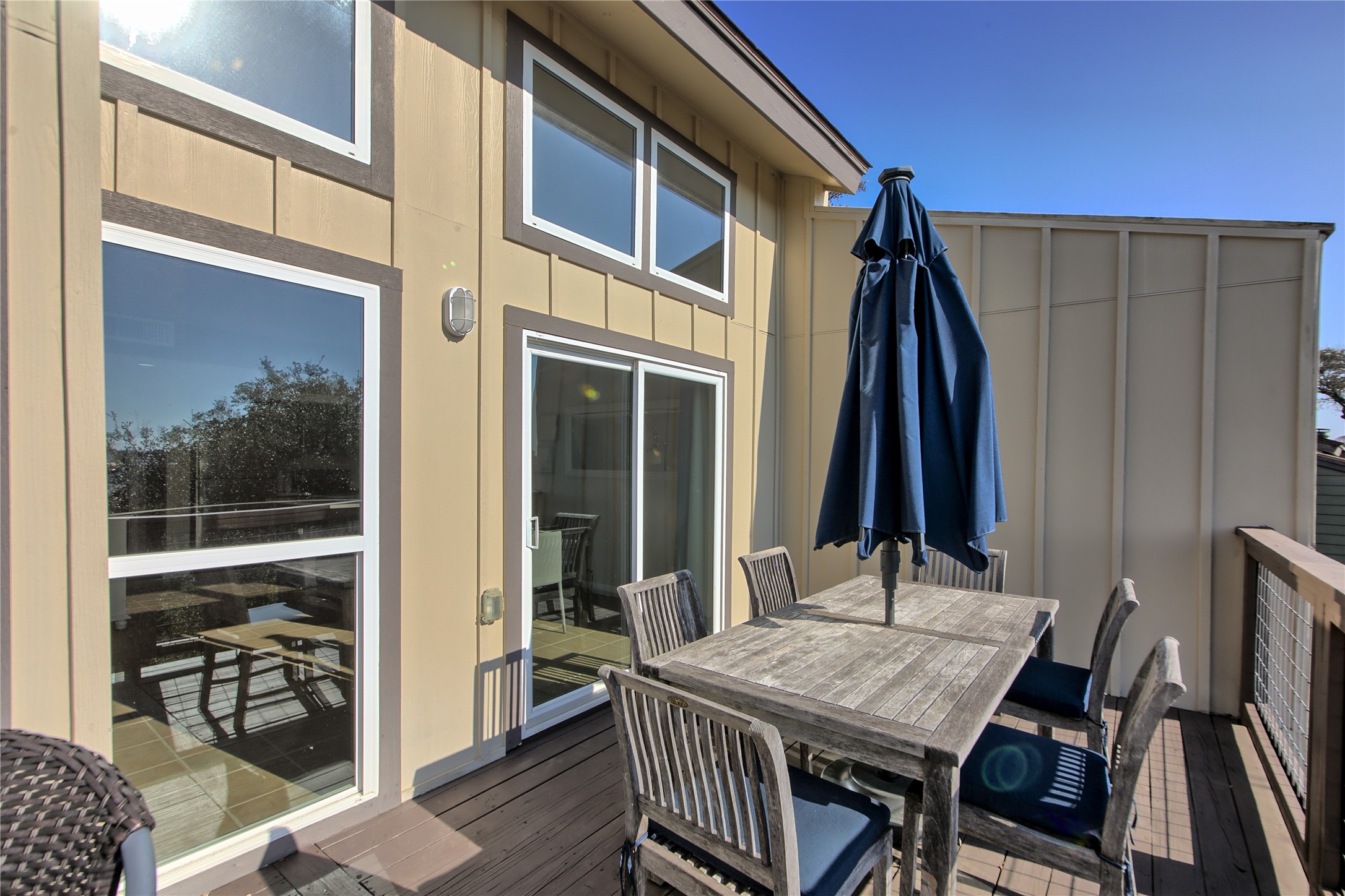 157 Comanche Point Leander, TX 78645 - Photo 22 of 36 a view of a balcony dining area