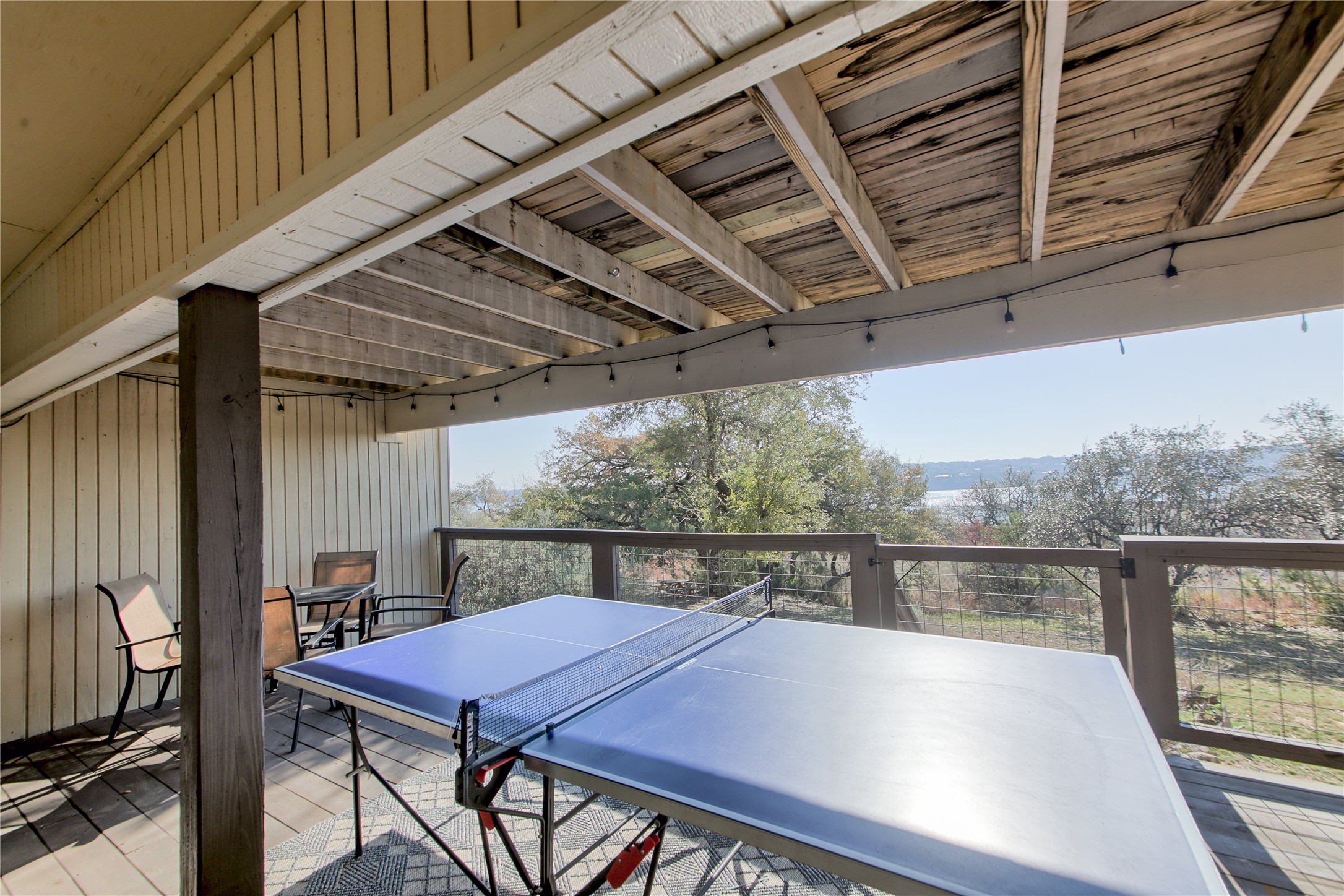 157 Comanche Point Leander, TX 78645 - Photo 34 of 36 a view of a balcony with furniture