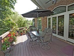 127 Hidden Valley Road Monroeville, PA 15146 - Photo 22 of 24 Patio/Deck. 2nd view of Trex deck. Adore all nature s splendors from this fabulous deck. Stairs lead to a lower concrete rear patio (500 sq. ft.).