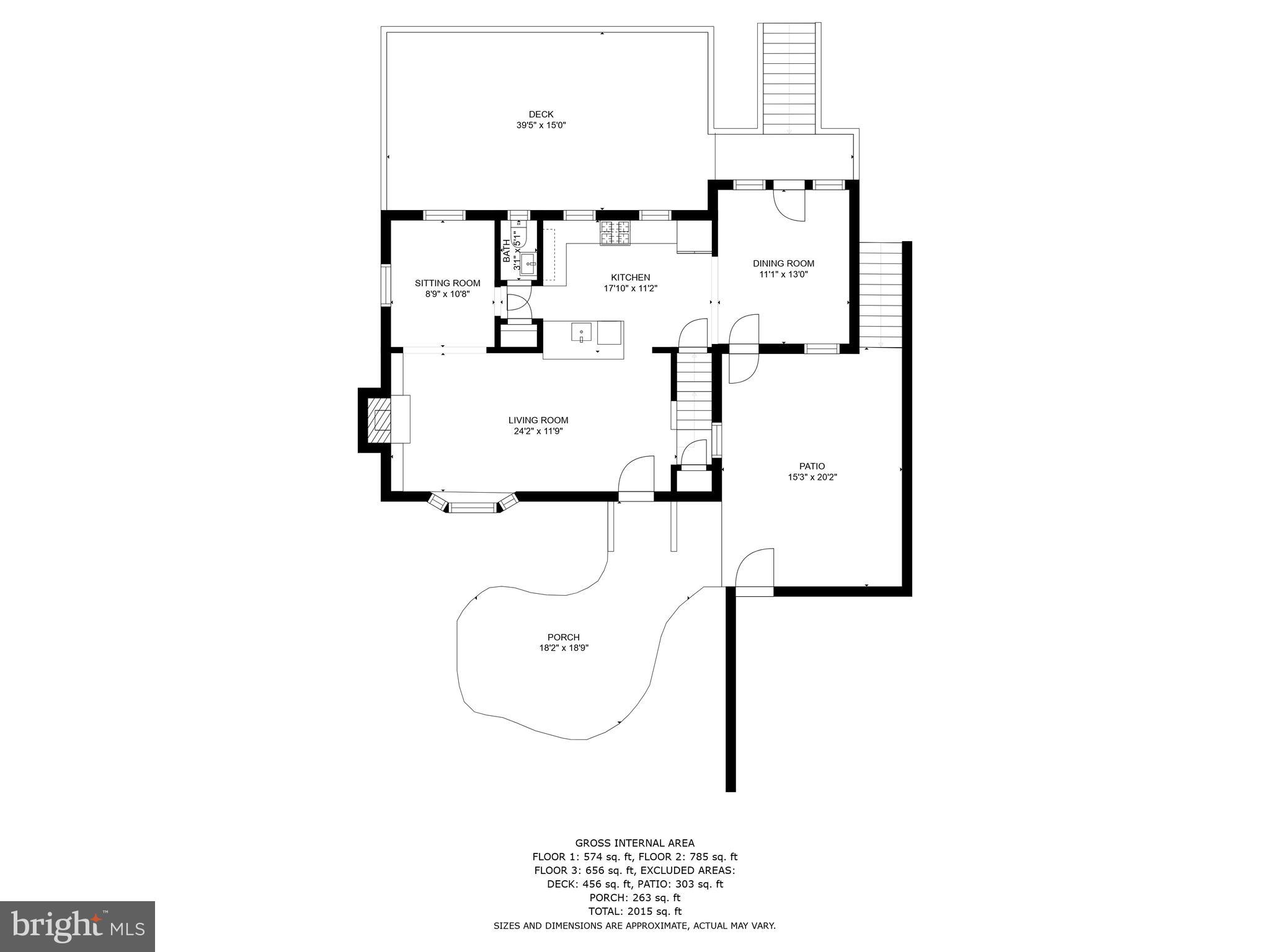455 Schley Road Annapolis, MD 21401 - Photo 65 of 67 Main level floor plan