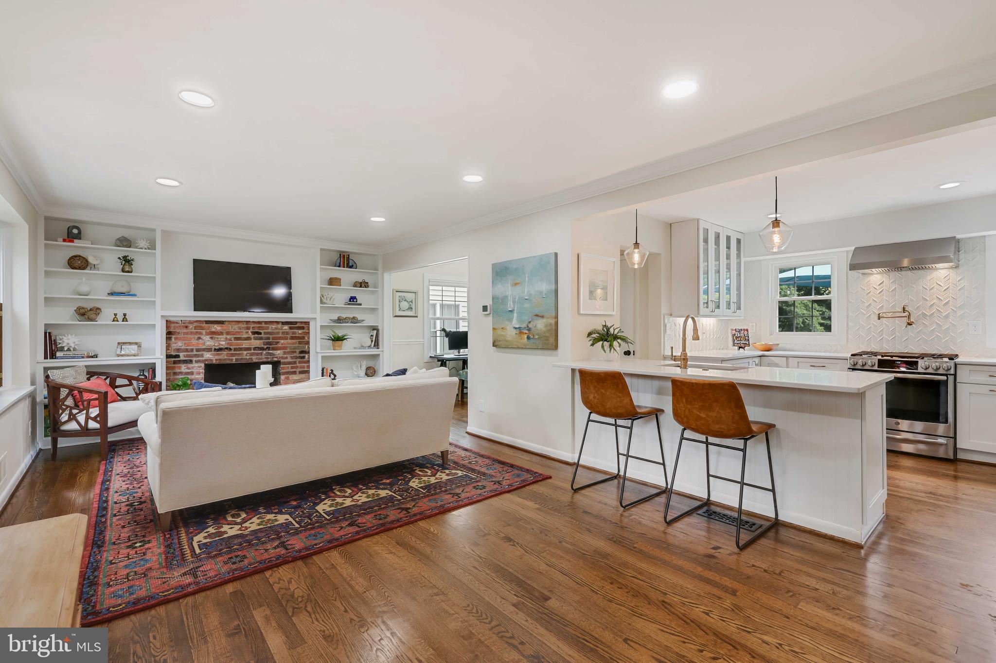 455 Schley Road Annapolis, MD 21401 - Photo 64 of 67 Open floor plan with gleaming hardwood floors