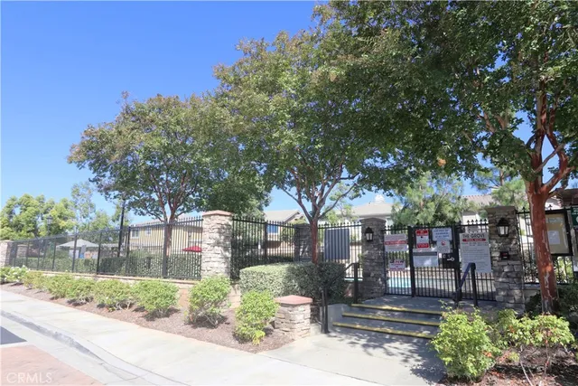 a view of backyard with outdoor space and seating area
