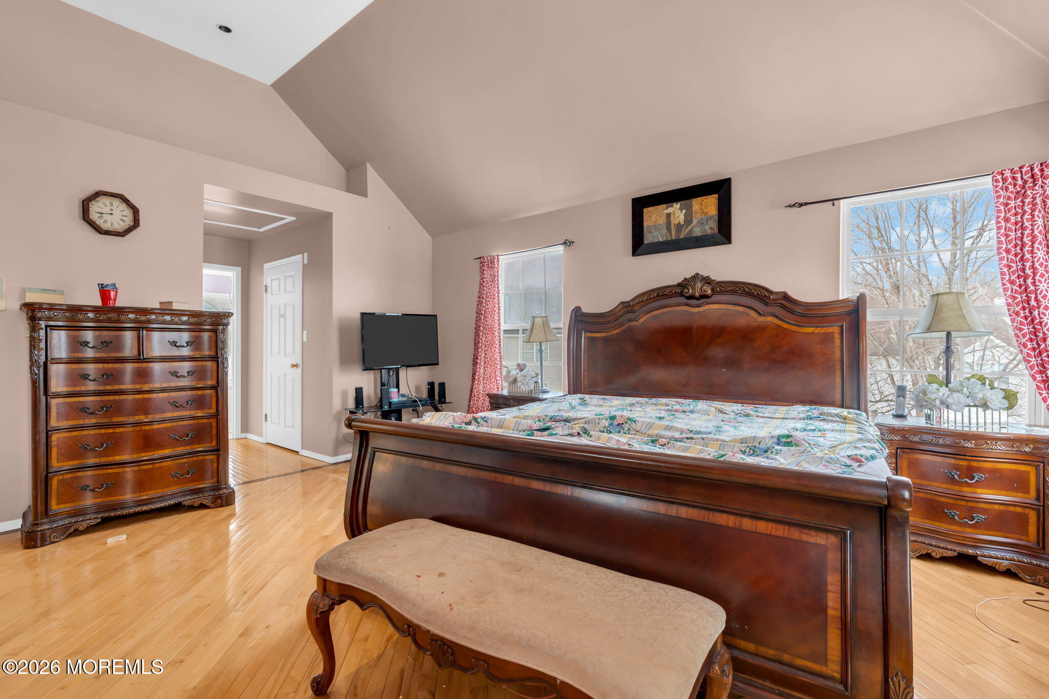 18 Lysbeth Lane Matawan, NJ 07747 - Photo 23 of 36 a living room with furniture and a flat screen tv