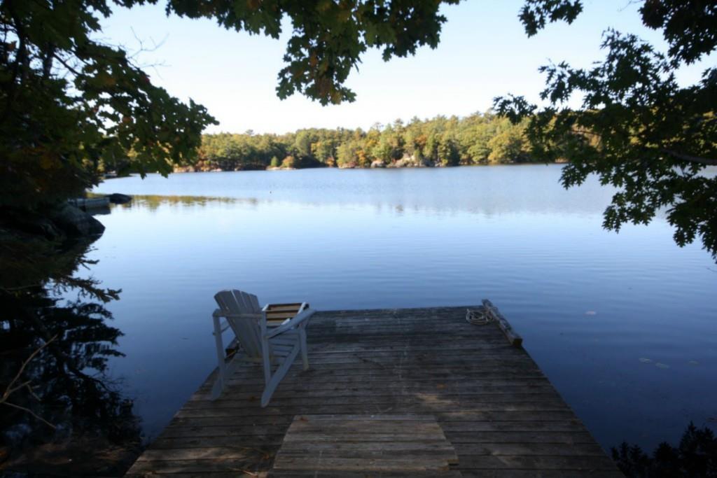 85 Lakeview Road West Boothbay Harbor, ME 04575 - Photo 3 of 24 Dock on West Harbor Pond.