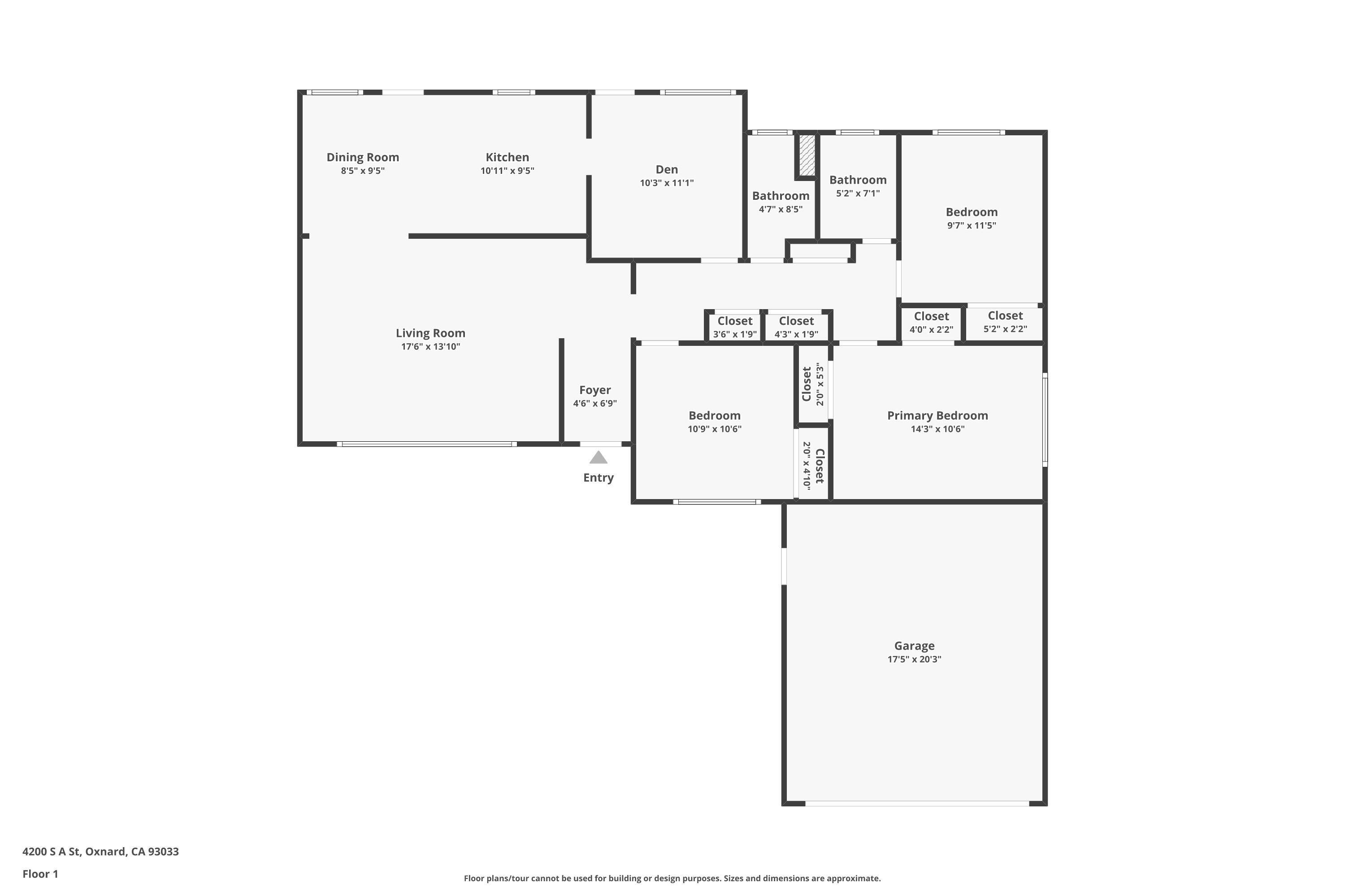 4200 South A Street Oxnard, CA 93033 - Photo 20 of 23 a picture of a floor plan