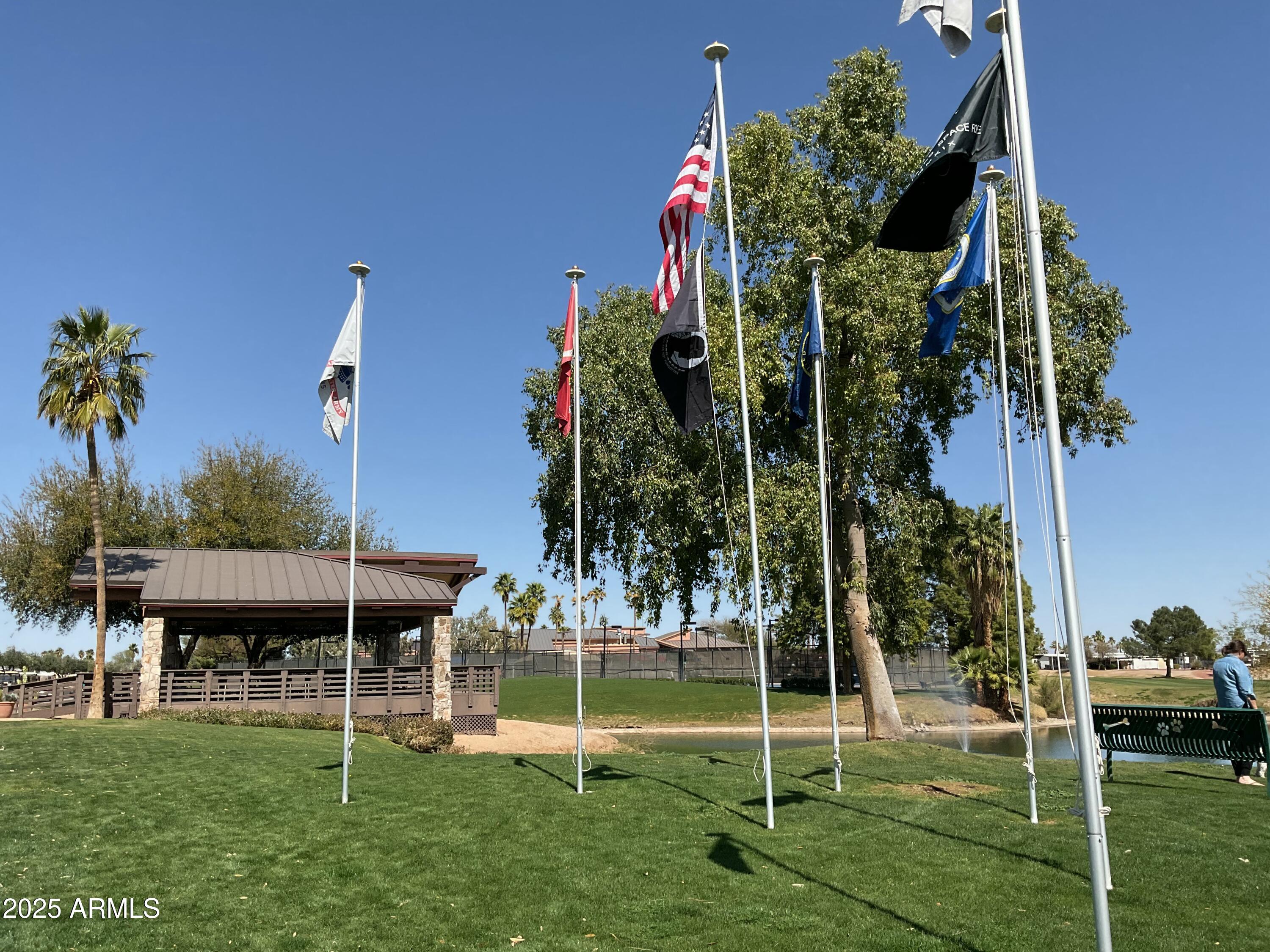 17200 West Bell Road, Unit 1770 Surprise, AZ 85374 - Photo 32 of 36 a view of a house with a yard and plants