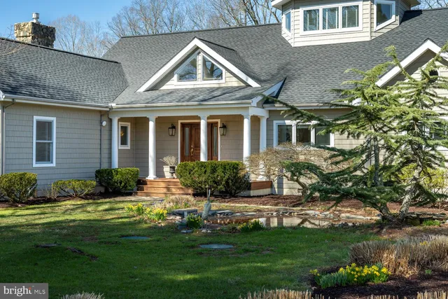 a view of a lake from a balcony