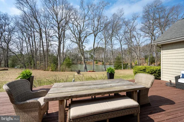 a view of outdoor space with garden and entertaining space