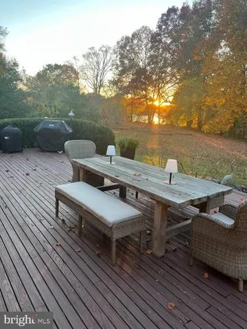 a view of a lake from a balcony
