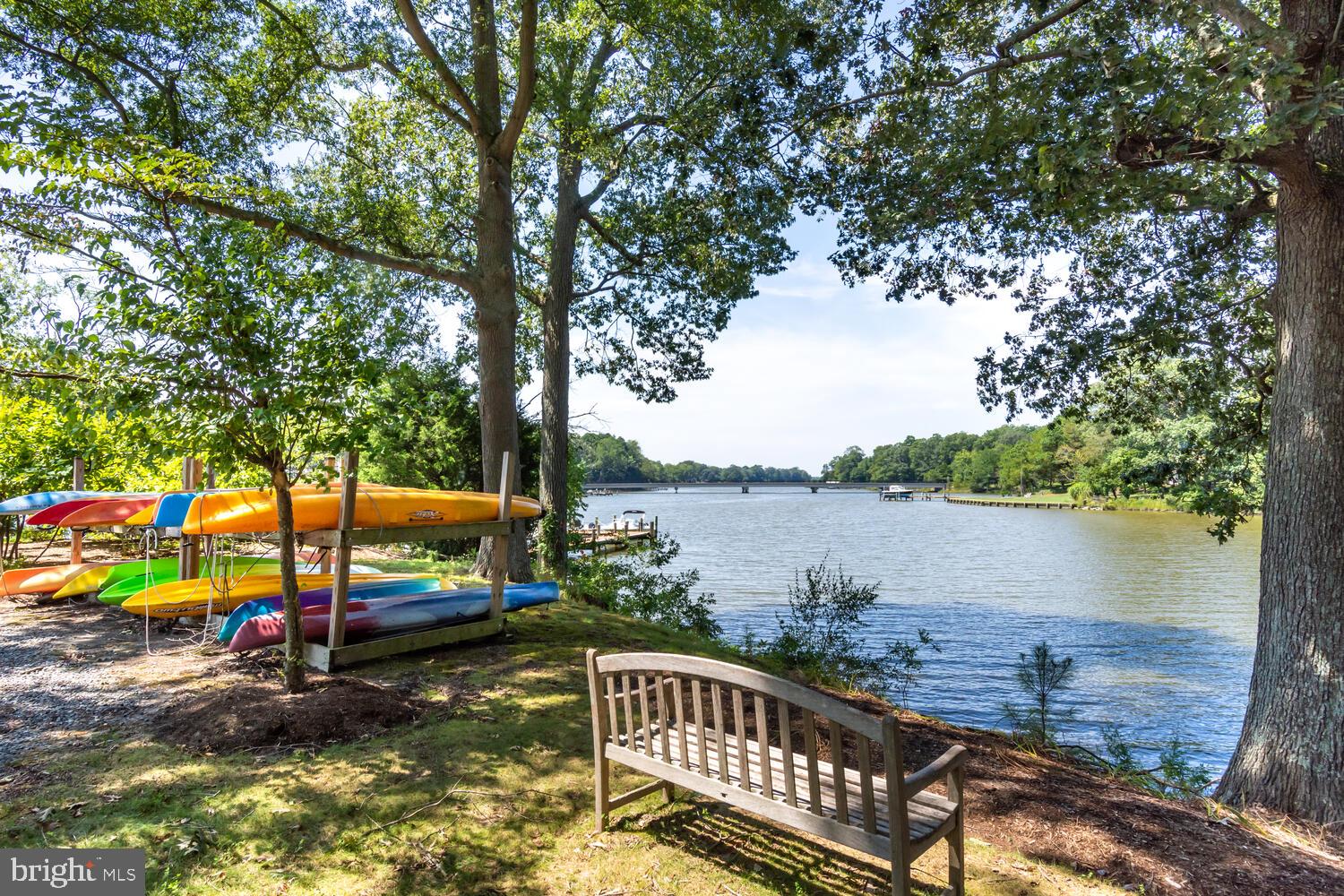 6780 Cookes Hope Road Easton, MD 21601 - Photo 55 of 60 Kayak rack community pier
