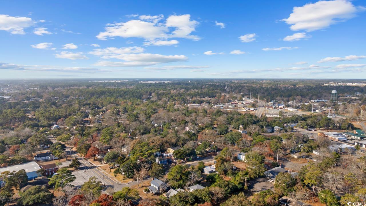 611 4th Avenue North Myrtle Beach, SC 29577 - Photo 11 of 15 Aerial overview of property's location with a forest