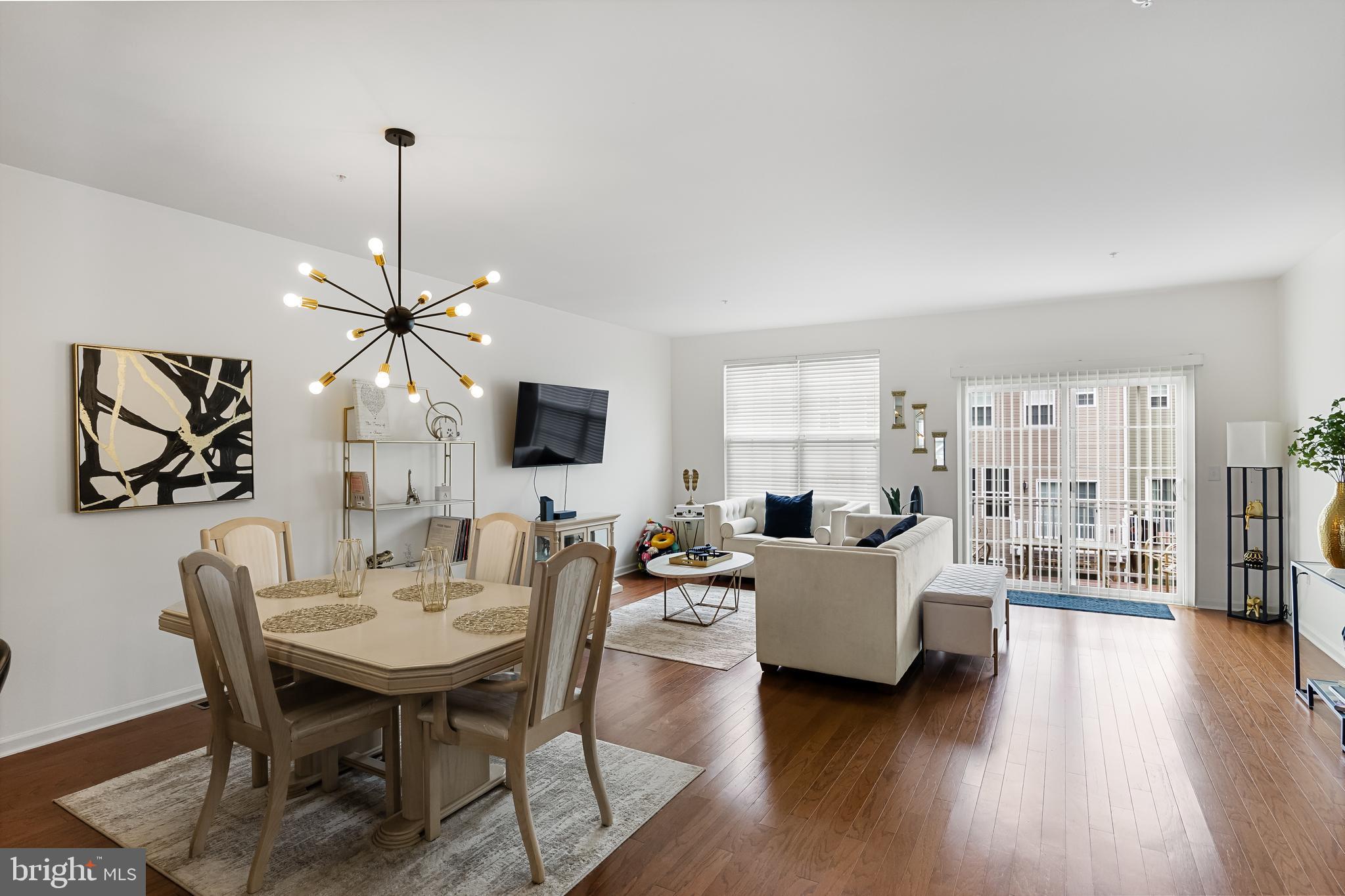 908 Georgetown Road Wenonah, NJ 08090 - Photo 9 of 31 2nd floor/main level open concept dining & living.