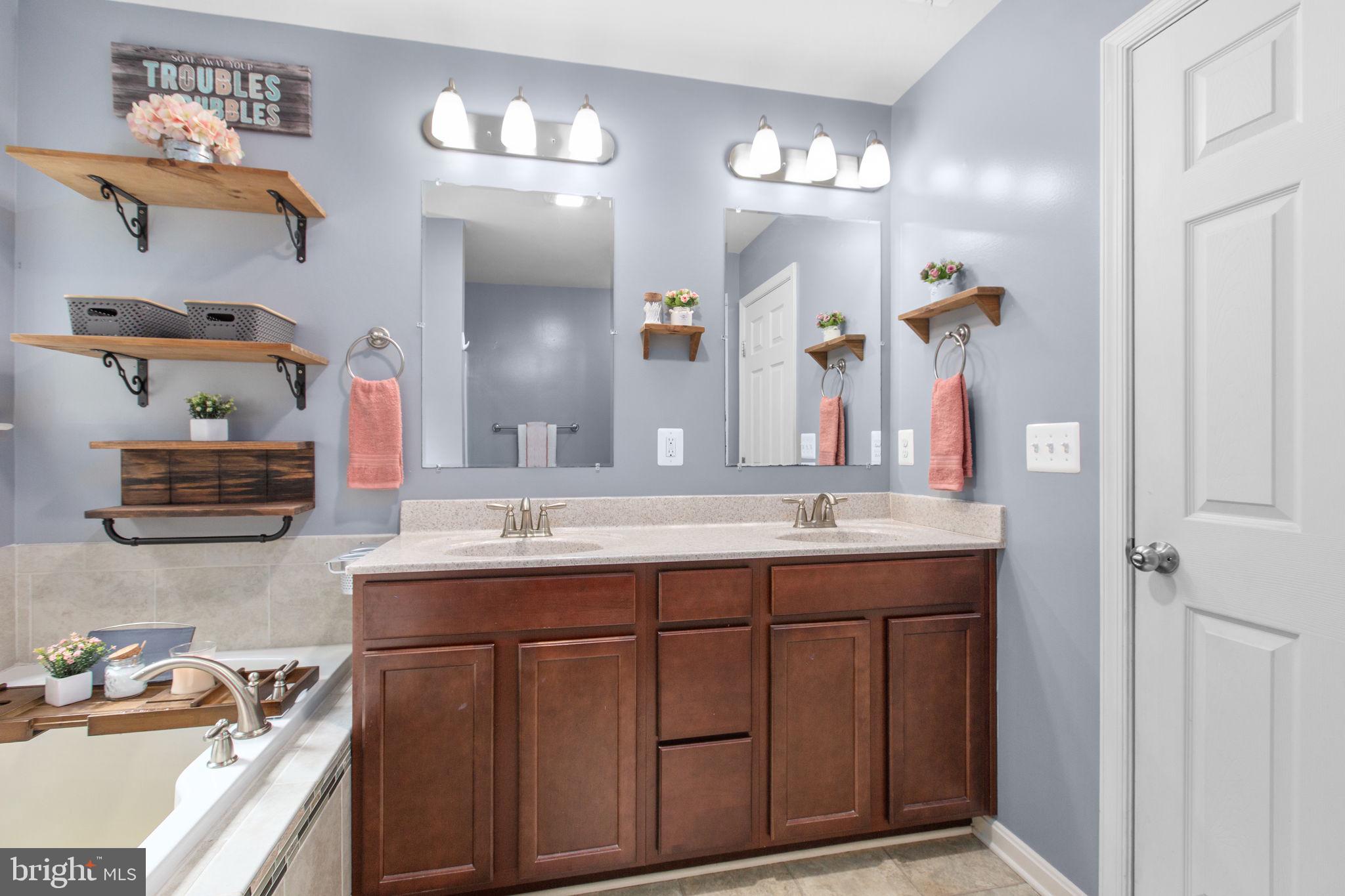 4659 Turkey Acres Road King George, VA 22485 - Photo 24 of 54 Primary bathroom with double sink vanity