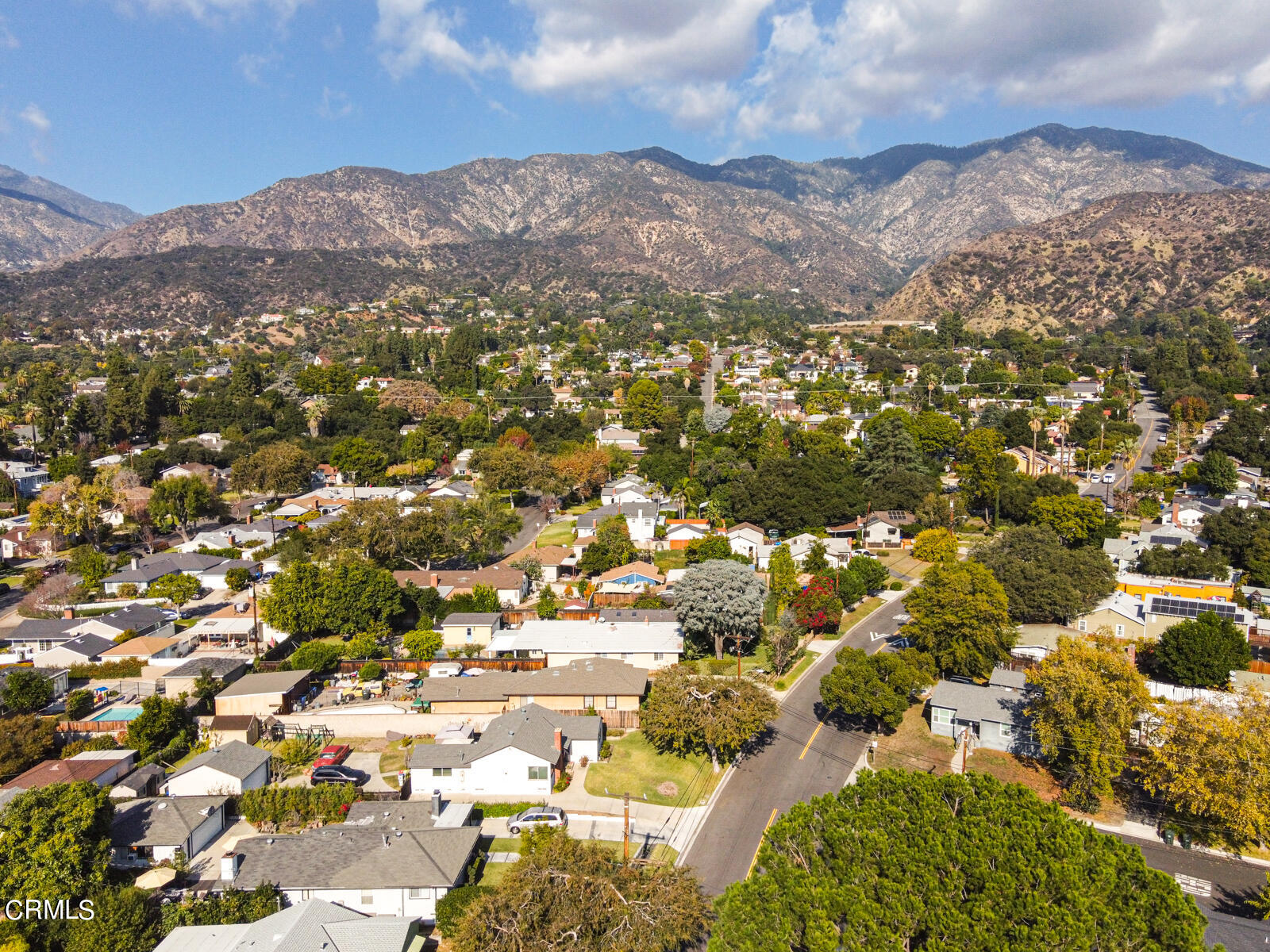 149 Grand Avenue Monrovia, CA 91016 - Photo 49 of 50 an aerial view of residential houses with outdoor space