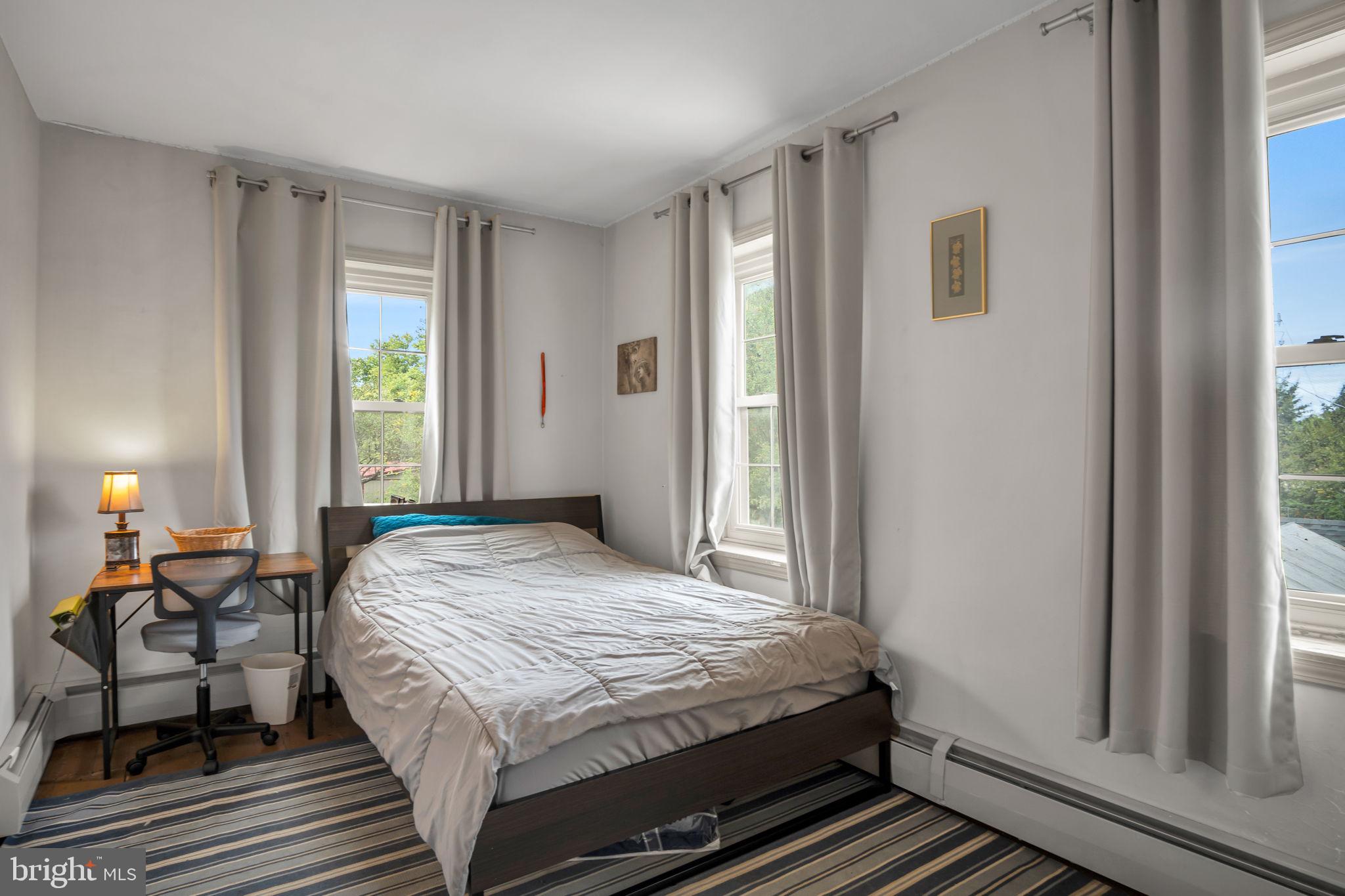 2143 Newville Road Carlisle, PA 17015 - Photo 20 of 40 a bedroom with a bed and wooden floor