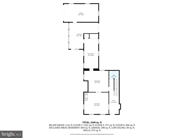 a picture of a floor plan