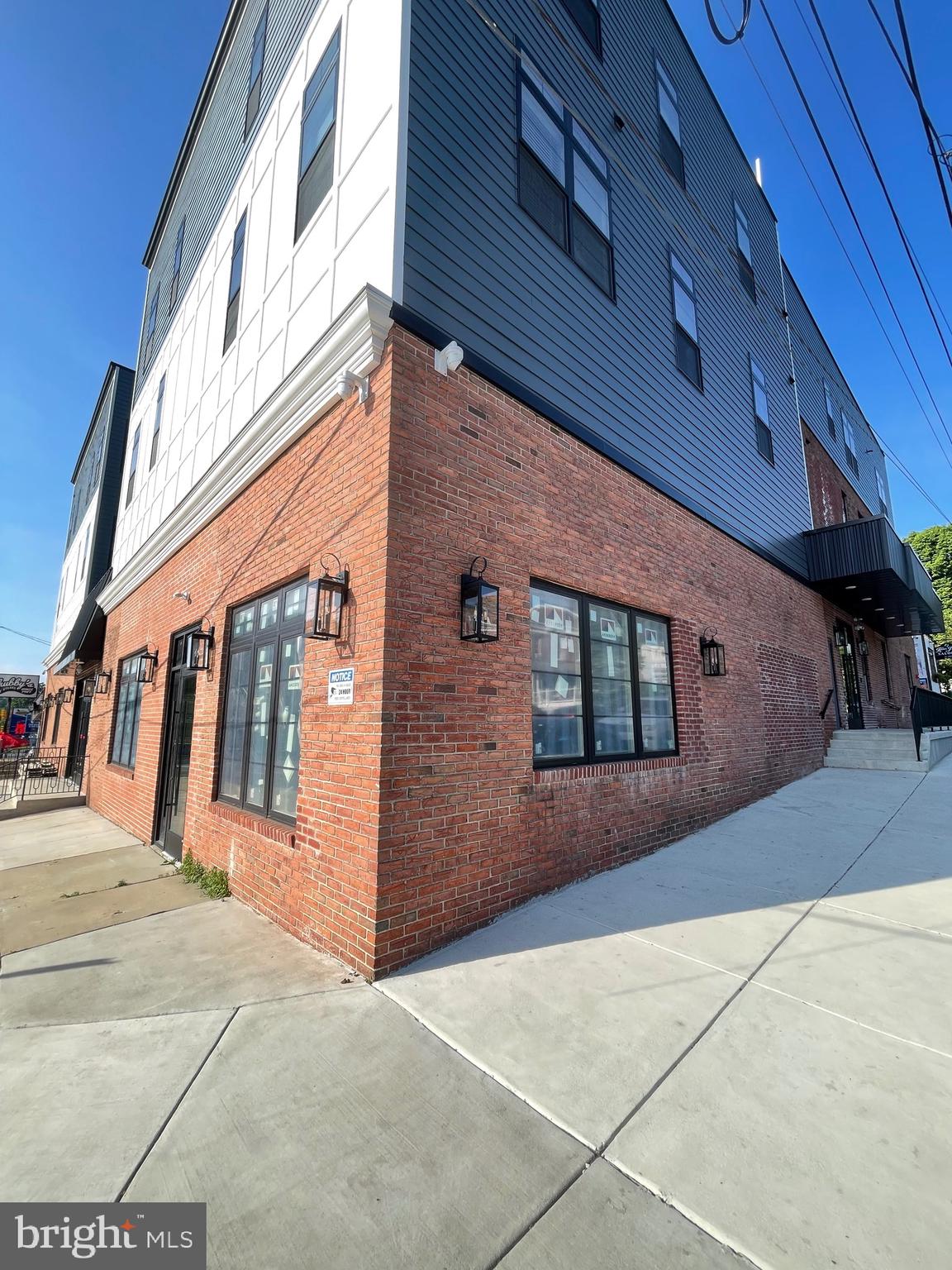 a view of a building with a building