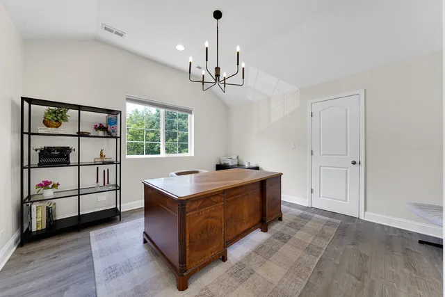 a kitchen that has a lot of fruit in it